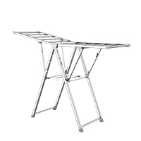 四季沐歌阳台晾衣架折叠伸缩晒衣架室外家用户外直角1.7M晾衣杆