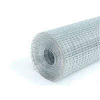 N13057不锈钢304防锈网片电焊筛网铁丝网加粗(卷装)孔1.2cm丝粗1mm 宽1.2m长30m