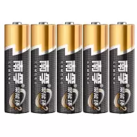 南孚(NANFU)5号碱性电池 5粒装/卡 聚能环2代 适用儿童玩具/血压计/血糖仪等 LR6AA