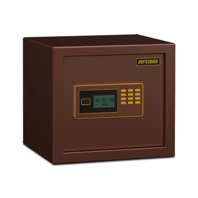 艾斐堡D-35XTD电子保管箱H350*W450*D320MM(单位:件)咖啡色