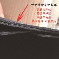 鼠标垫供应纯黑布鼠标垫 天然橡胶发泡 无异味定制印刷礼品