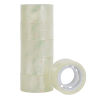 精选广博TM-3透明文具胶带 胶布24mm*20y 6卷/筒