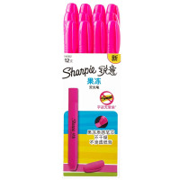 Sharpie 锐意 荧光笔果冻粉12支纸盒装
