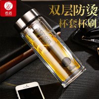 希诺XN6601 双层玻璃杯 265ml 图色.