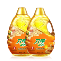 刀唛花生油2.2Lx2瓶组合压榨浓香健康家用食用植物油