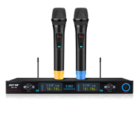 顺日 无线话筒套装 一拖二 含桌面支架