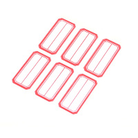 晨光(M&G) 6枚X10自粘性标签(红)YT-09