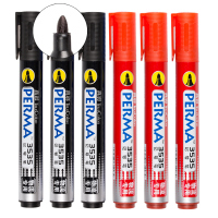 真彩 TRUECOLOR 3535 物流专用记号笔 黑色 圆笔头 20支装