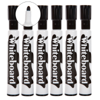 真彩 TRUECOLOR 0895B 白板笔 黑色 圆笔头 12支装