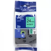 兄弟 BROTHER TZE-751 兄弟TZE-751 24MM绿底黑字标签色带(适用9500/9700/9800/3600