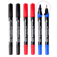 真彩 Truecolor MK-3043真彩好拍档系列小双头记号笔蓝色 12支/盒 2盒