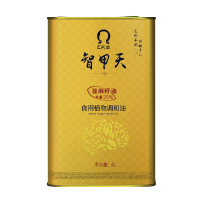 己所欲 亚麻籽油 智甲天 4L礼盒装 食用调和油