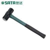 世达(SATA)纤维柄八角锤 铁榔头长方型建筑锤 16磅 92349