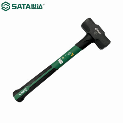 世达(SATA)纤维柄八角锤 铁榔头长方型建筑锤 2.5磅 92341 1把