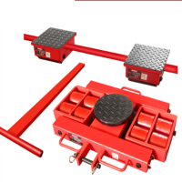 柳鑫晟AB组合型坦克车地牛重物位移器搬运工具10吨20T整套组合前部180度旋转万向搬运小坦克 24吨整套