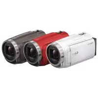 索尼 SONY HDR-CX680 数码摄像机 红色(高清数码摄像机5轴防抖30倍光学变焦)
