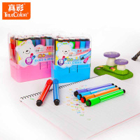 真彩 TRUECOLOR 2183肥肥印章水彩笔 36色