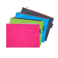 齐心 A2156 防水涤纶收纳袋 A5深蓝