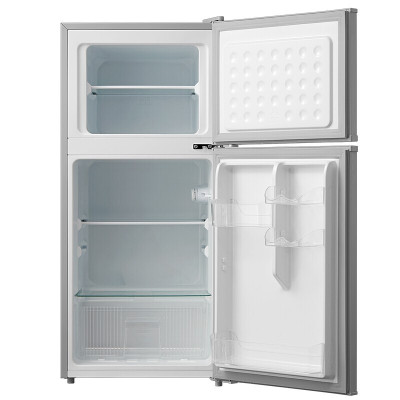 美的(Midea)双开门家用家电小冰箱小型客厅双温迷你小冷柜 静音节能电冰箱 BCD-112CM(单位:件)