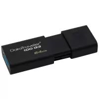 金士顿(KINGSTON) 100G3 优盘USB3.0高速U盘 64G