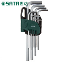 世达(SATA)9件加长内六角扳手组套 内六角螺丝刀扳手 09107 1套