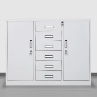 储物中六抽矮文件柜H1020*W1180*D390（HQ）