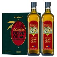 克莉娜特级初榨橄榄油750ml*2礼盒 橄榄油植物油 凉拌炒菜烹饪食用油