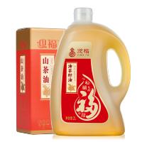 迎福高纯山茶油2L*1 桶装 食用油植物油 冷压榨茶籽油