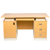 宏绮家具 办公桌 电脑桌 班前桌 文员台 免漆板