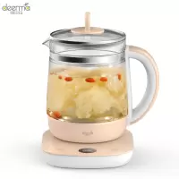德尔玛(DEERMA) 多功能电热壶电热水壶养生壶 DEM-YS110 液体加热器 预约定时 保温恒温