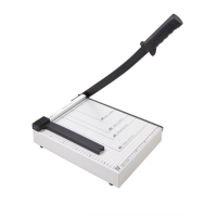 齐心(COMIX)B2781 A4钢质切纸机单台装-(台) 裁纸机 323mm*248mm