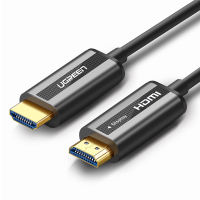 绿联HD132 HDMI2.0 锌合金光纤线 100米 50222