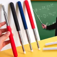 伸缩教鞭 教学指挥教棒 毛毡头教鞭