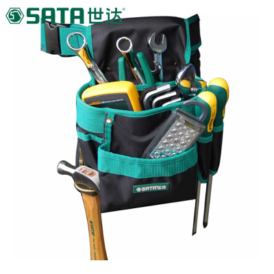 世达(SATA)6袋式组合工具腰包 电工腰包维修工具挂袋 250x280mm(95212)1个(腰带需要单独购买)