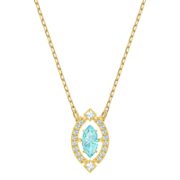 施华洛世奇(SWAROVSKI)跃动星光跳动的心水晶项链女人造水晶送恋人5497474