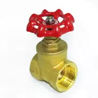 STK藤印象闸阀dn25水阀开关6分家用自来水铜加厚铜闸阀4分 DN20-6分169闸阀