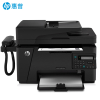 [精选]惠普(HP)LaserJet Pro MFP M128fp 黑白激光一体机 打印复印扫描传真