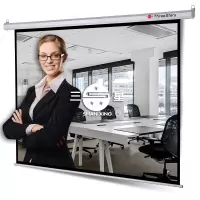 三星 SAMSUNG SHAN XING DD-100Y 100英寸4:3电动遥控投影幕布 幕面宽2.03米,高1.52