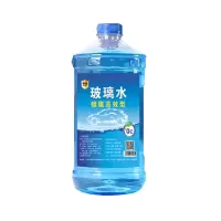 鲁运 玻璃水镀膜去污雨刮水清洁防冻汽车玻璃水1.8L装