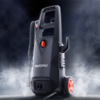 亿力(YILI)洗车机家用高压洗车机洗车水枪清洗机220v便携式刷车水泵洗车神器全自动清洗机水枪