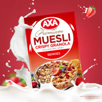 AXA浆果即食什锦麦片MUESLI 270g