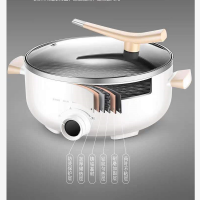 苏泊尔电火火锅家用多功能电热锅煎烤机烧烤不粘锅一体炒锅电煮锅