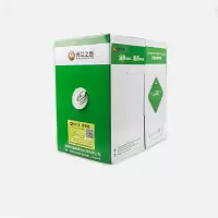 闽兰之星五类六类千兆 屏蔽网线高速家用监控网吧机房工程网络布线,屏蔽(六类)(卷)