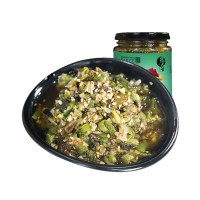 杨大爷烧椒酱2瓶碳烤辣椒酱虎皮青椒剁椒四川农家自制拌面下饭菜
