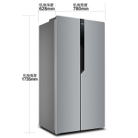 康佳 KONKA BCD-383WEGY5S 383升 定频 电脑温控 冰箱