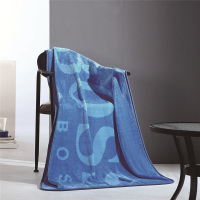 BOSS HUGO BOSS 丝绒毯(海洋)HBMT-011L 140*190