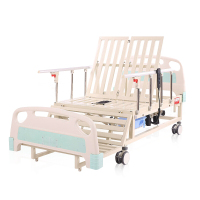 洛克菲勒 电动护理医疗病床 天蓝白 宽950