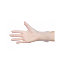 一次性 手套橡胶塑胶 无粉型 100只 透明 AO33