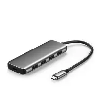 绿联 Type-C扩展坞 PD充电USB3.0通用华为苹果电脑MacBook转换器USB-C转VGA投屏数据线