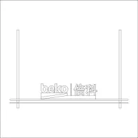 beko倍科 中英文组合标 精品发光字 百和仕